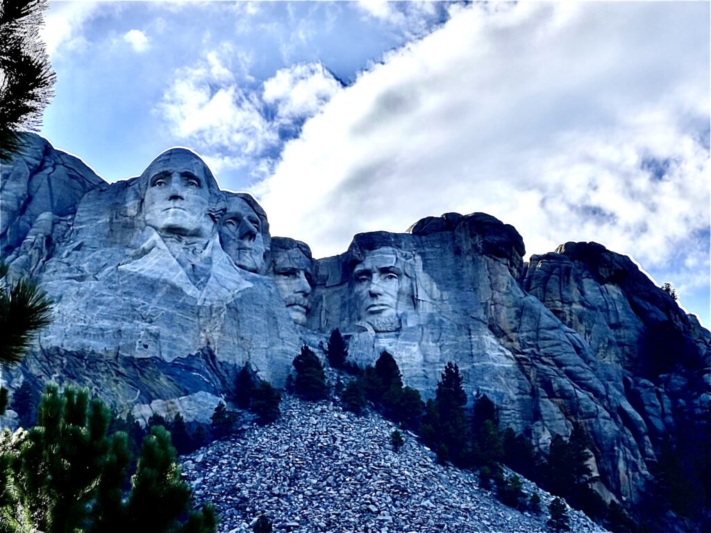 finduscamping campouts for villagers will be visiting places like Mount Rushmore