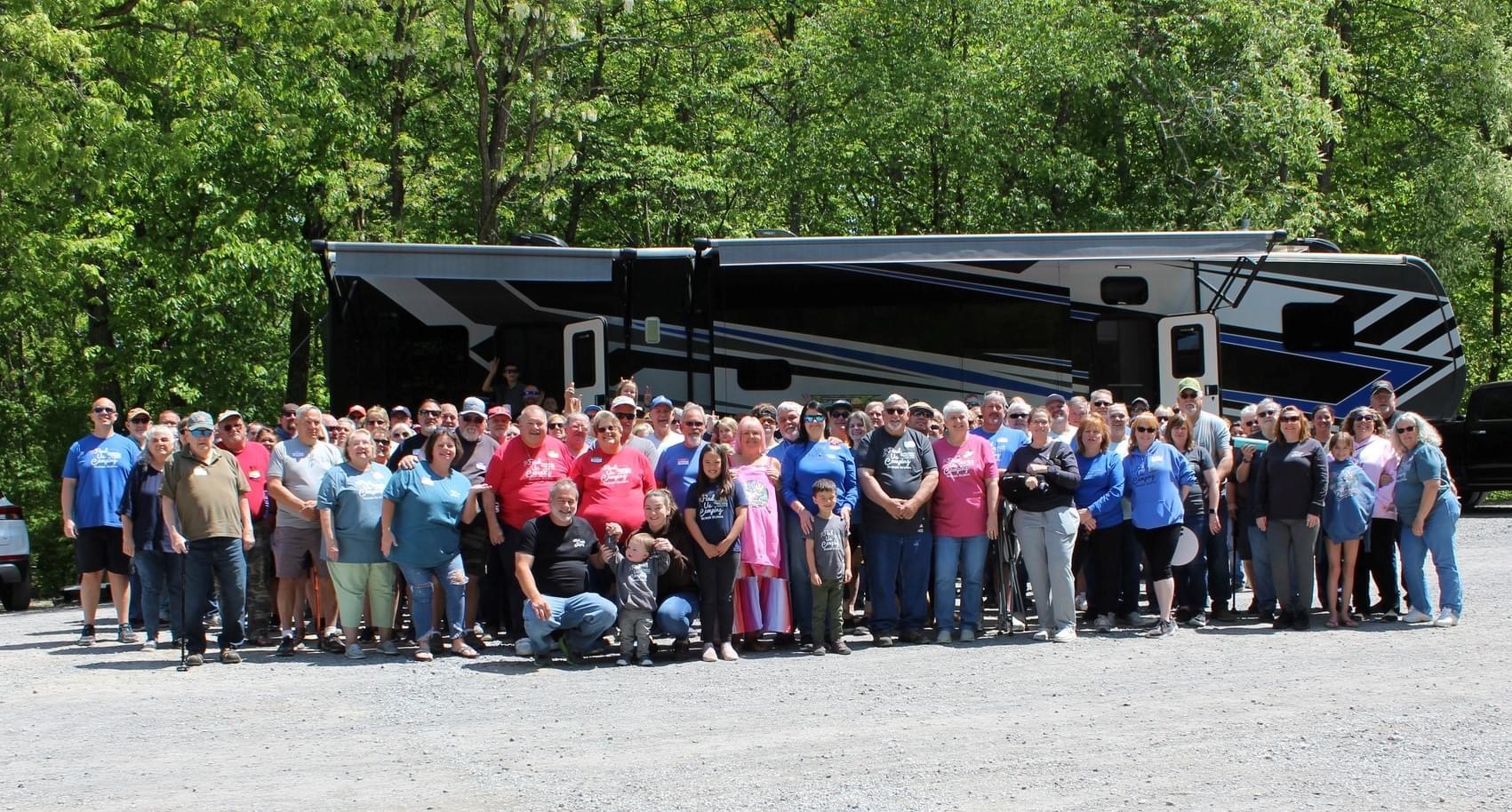 FindUsCamping Villagers at the 2023 Spring Campout