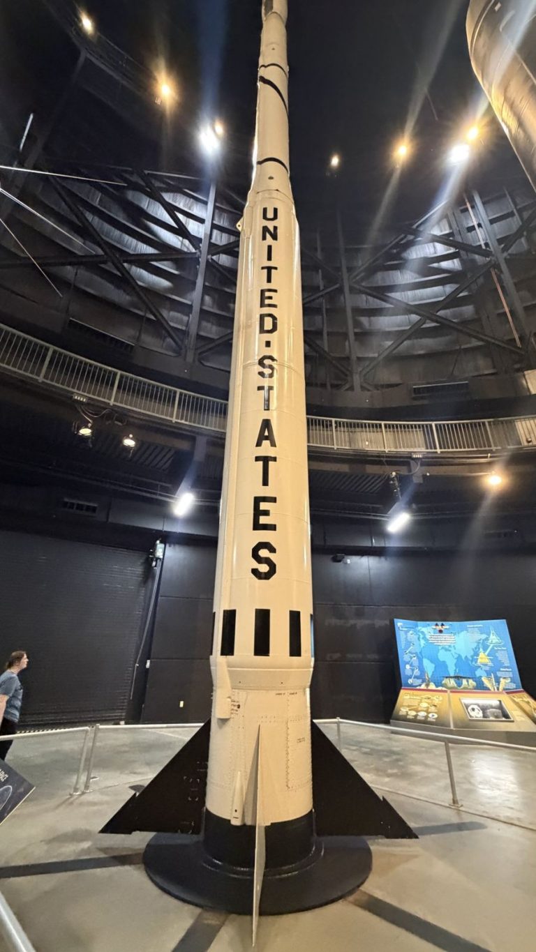 United States rocket at the Air Force Museum