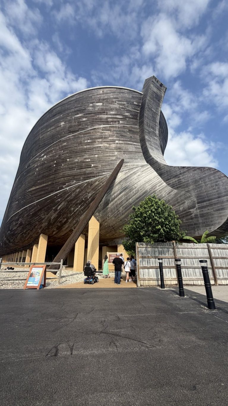 The Ark Encounter in Kentucky from outside