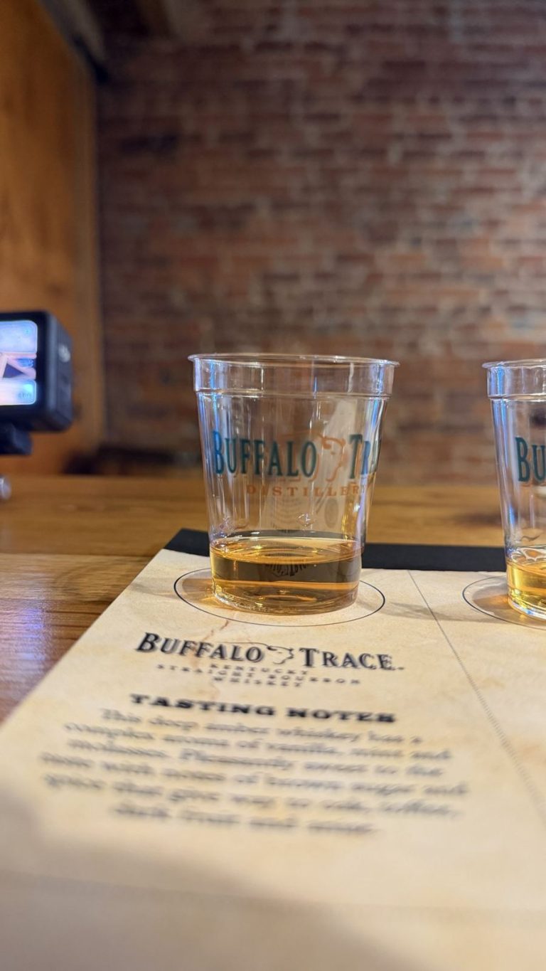 Tasting at Buffalo Trace Distillery